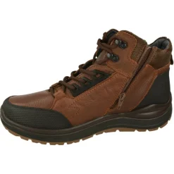 G Comfort Botines|Bota Con Cordones De Con Cremallera Lateral Y Membrana Impermeable, Planta Anatomica Extraible Y Piso Cuna Trekking