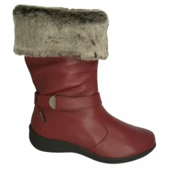 Calzamedi Botas|Bota De Con Vuelta De Cuello En Borreguillo Con Piso De Amortiguacion Y Piel Muy Flexible Y Confortable