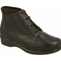Alviflex Botines|Botin De Acordonado En Ancho 14 Con Pala Lisa Y Piso De Poliuretano Aligerado De Pisada Comoda Y Segura