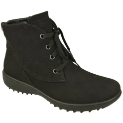 WESTLAND BY JOSEF SEIBEL antes ROMIKA Botines|Botin De Cordones De Westland En Antelina Impermeable Con Piso De Cuna De Poliuretano Y Planta Extraible