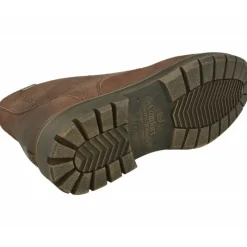 G Comfort Botines|Botin De Con Cordones Y Cremallera Lateral, Piel Impermeable Y Piso De Goma De Caucho Con Planta De Descanso Extraible
