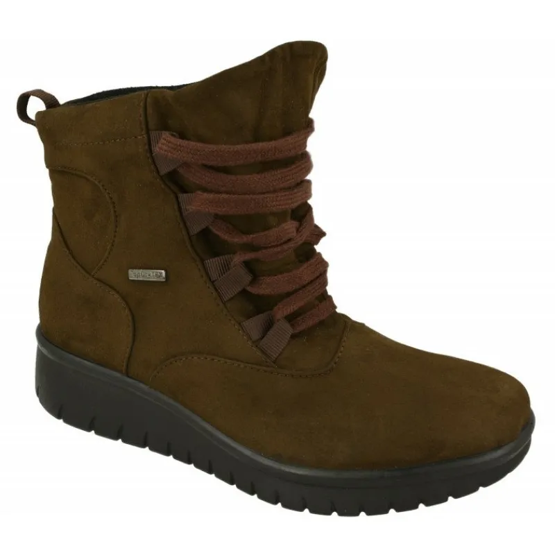 WESTLAND BY JOSEF SEIBEL antes ROMIKA Botines|Botin De Westland Antes Romika En Tejido Antelina Impermeable Acordonado Con Planta De Descanso Y Piso De Amortiguacion