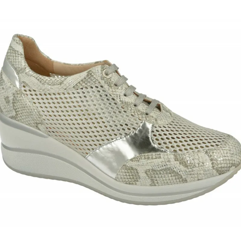 Drucker Calzapedic Cordones|Cordon De Drucker Picado Deportivo En Piel Combinada Y Cuna Alta Con Planta De Descanso Extraible