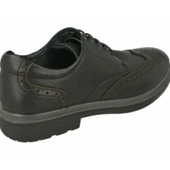 G Comfort Zapatos De Vestir|Cordon De De Pala Vega Con Planta De Descanso Y Goma De Amortiguacion En Ancho Especial Negro