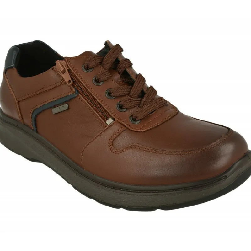 G Comfort Cordones|Cordon De Deportivo Con Cremallera Lateral Piel Con Membrana Impermeable Y Piso De Amortiguacion Con Planta Extraible