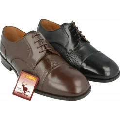 Paco Cantos Cordones|Cordon De En Piel, Puntera Recta, Ancho Especial 12, Piso Cuero.