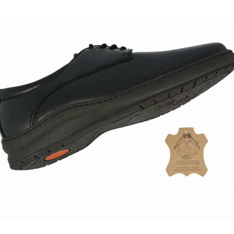 Pinosos Zapatos Comodos Para Trabajar|Cordon De En Pala Lisa Especial Para Pies Diabeticos En Ancho 13 Y Piso De Descanso Negro