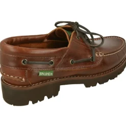 SNIPE Zapatos Para Caminar|Cordon De Clasico Timberland Con Goma Aligerada Y Planta Anatomica Extraible De Elevado Confort De Pisada Marron