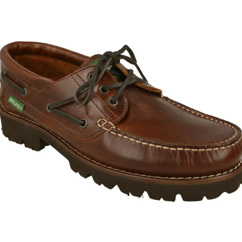 SNIPE Zapatos Para Caminar|Cordon De Clasico Timberland Con Goma Aligerada Y Planta Anatomica Extraible De Elevado Confort De Pisada Marron