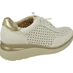 PITILLOS Cordones|Cordon Picado De Muy Transpirable Con Piso De Poliuretano Y Planta De Descanso Extaible. Comodisima Pisada Blanco