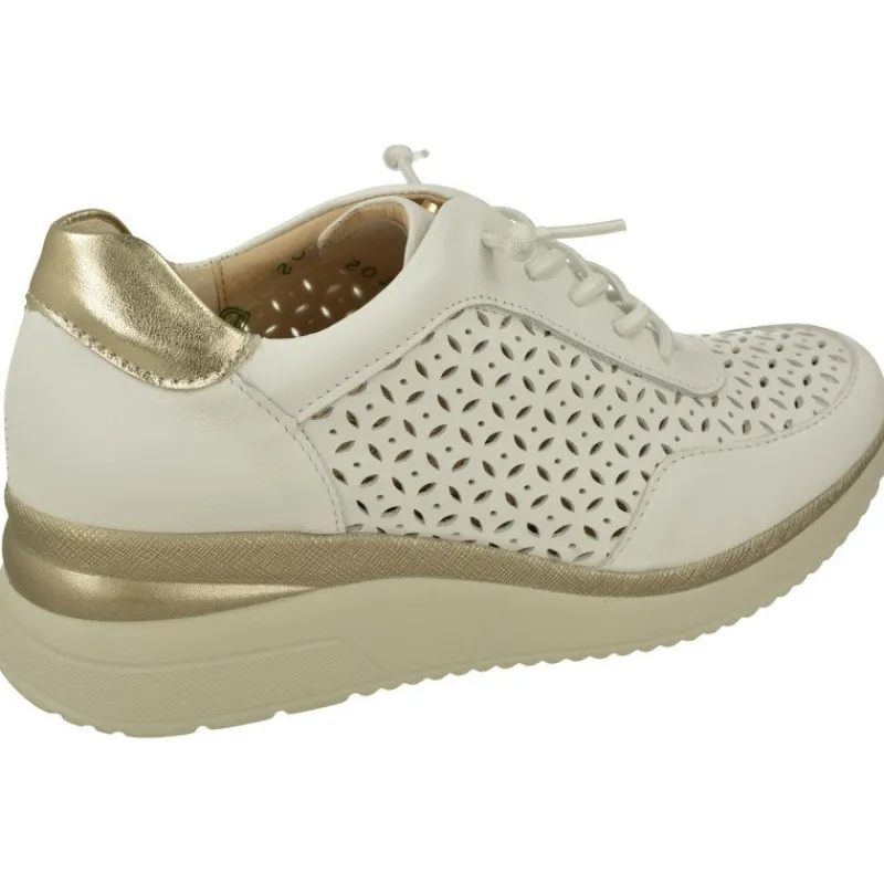 PITILLOS Cordones|Cordon Picado De Muy Transpirable Con Piso De Poliuretano Y Planta De Descanso Extaible. Comodisima Pisada Blanco