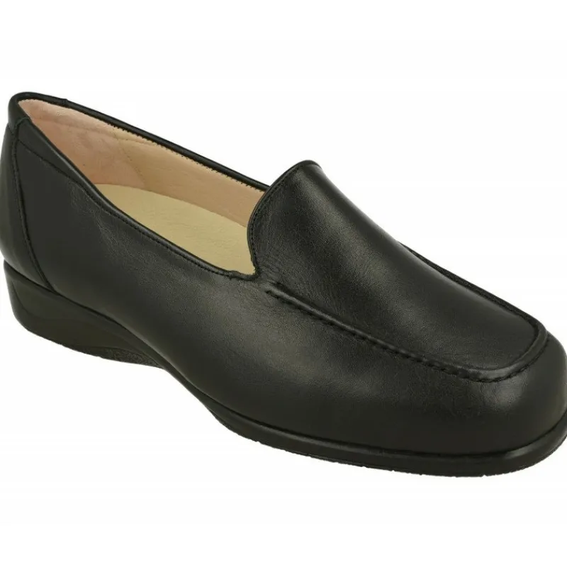 Calzamedi Mocasines|Mocasin De Con Bordon En Pala Y Planta Extraible De Descanso, Piso De Caucho Y Horma De Ancho Especial