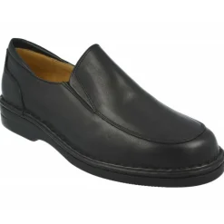 Calzamedi Mocasines|Mocasin De , Noruego Con Elasticos En Pala Anatomico Ortopedico. Negro