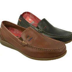 Fluchos Mocasines|Mocasin De En Fabricacion Flexible Kiowa Con Elastico En Pala, Planta De Descanso Movible Y Piso De Caucho Corrido