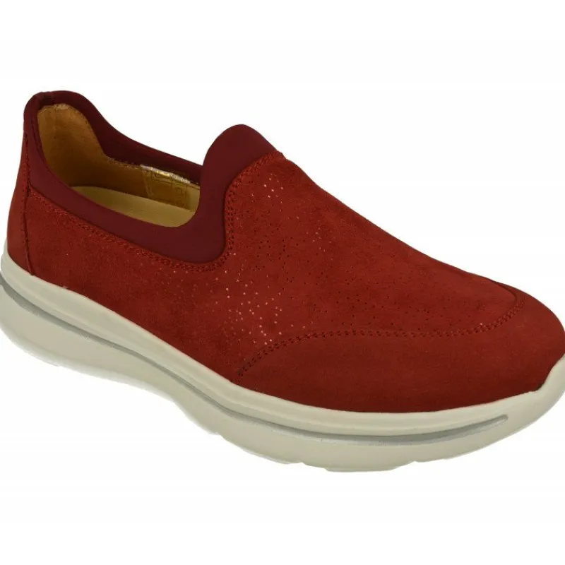 G Comfort Mocasines|Mocasin De En Piel Metalizada Elastica Con Planta De Descanso Y Piso Aligerado