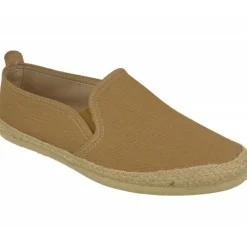 Garzon Zapatillas De Calle|Mocasin De Con Elasticos Lona Algodon Piso Caucho Y Esparto