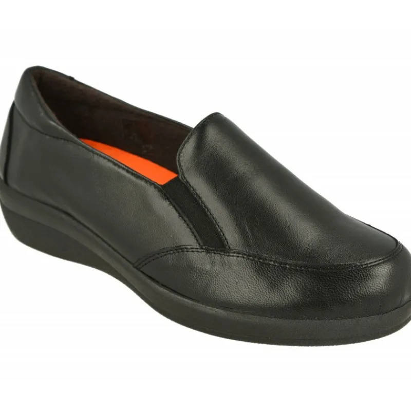 Doctor Cutillas Mocasines|Mocasin Del Con Elasticos En Pala Y Planta Extraible Con Piso De Goma Negro