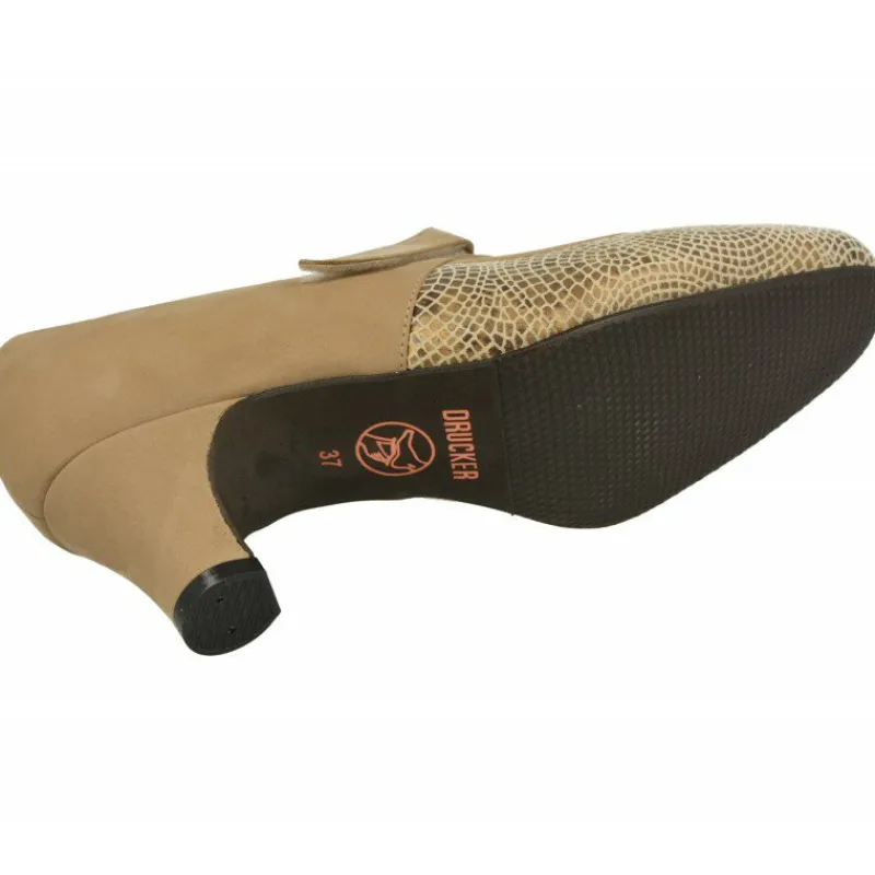 Drucker Calzapedic Zapatos Con Pulsera|Pulsera Vestir De Drucker Con Pala Elastica Especial Para Pies Muy Sensibles Y Planta Antomica Movible