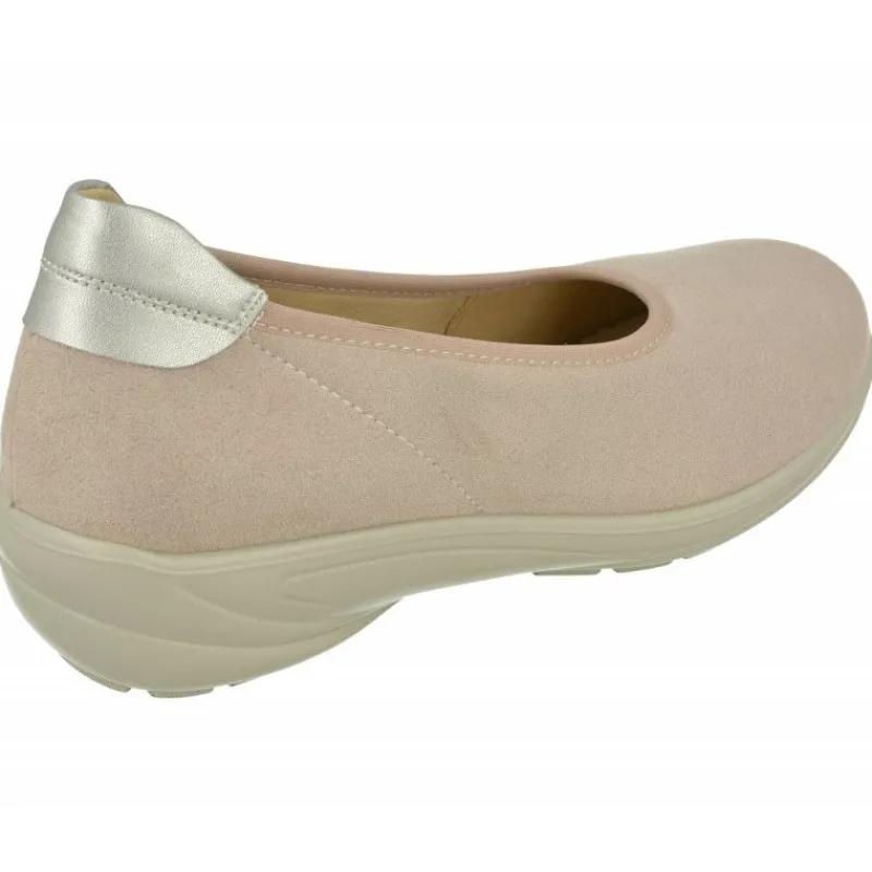 G Comfort Zapatos Salon|Salon De G Confort En Piel Antelina Liso Con Hueco Elastico Y Piso De Poliuretano Con Planta De Descanso Extraible