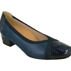 Doctor Cutillas Zapatos Salon|Salon Del De Puntera Recta Y Talon En Coco Charol Y Piel Elastica Adaptable Con Planta De Descanso Extraible