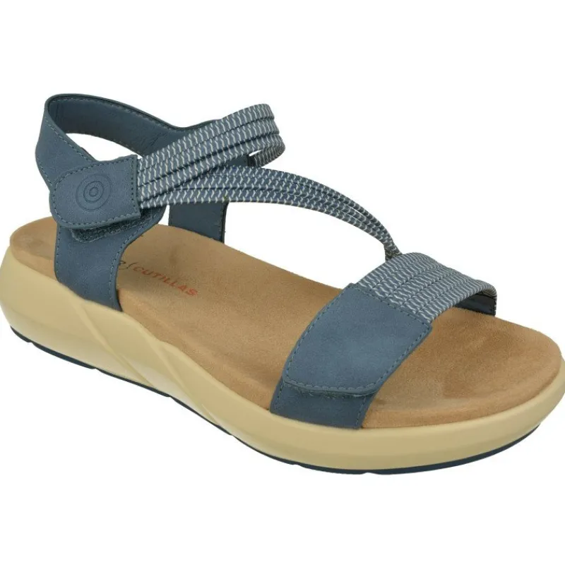 Doctor Cutillas Sandalias|Sandalia De Con Tiras De Tejido Elastico Y Doble Ajuste De Velcro, Planta Anatomica Y Piso De Amortiguacion