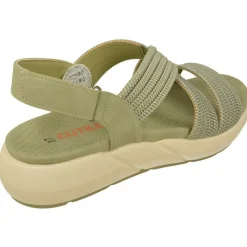 Doctor Cutillas Sandalias|Sandalia De De Tiras Cruzadas En Tejido Elastico. Planta Anatomica Y Piso De Poliuretano