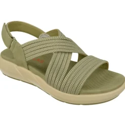 Doctor Cutillas Sandalias|Sandalia De De Tiras Cruzadas En Tejido Elastico. Planta Anatomica Y Piso De Poliuretano