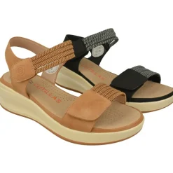 Doctor Cutillas Sandalias|Sandalia De Con Doble Tira De Velcro En Tejido Elastico Con Plnata Anatomica Y Piso De Poliuretano Amortiguado