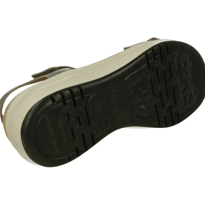 Fluchos Sandalias|Sandalia De Con Tira Lisa En Pala Y Tira Velcro Empeine Con Piso De Caucho Y Planta Anatomica Amortiguada