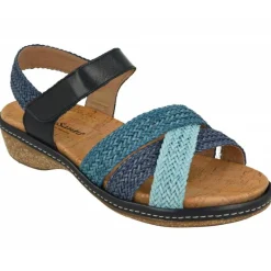 PieSanto Sandalias|Sandalia De Con Pala Trenzada Y Planta Anatomica Movible Con Suela De Amortiguacion