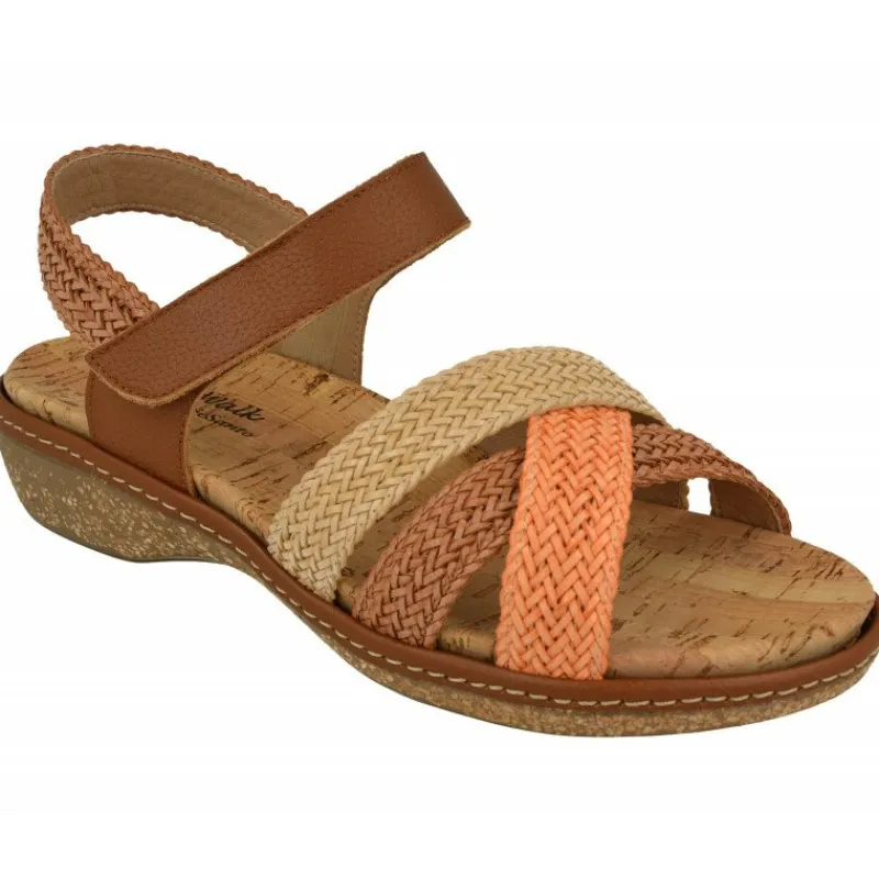 PieSanto Sandalias|Sandalia De Con Pala Trenzada Y Planta Anatomica Movible Con Suela De Amortiguacion