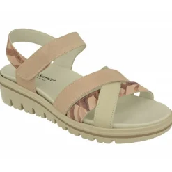 PieSanto Sandalias|Sandalia De De Tiras Cruzadas Con Planta Anatomica Extraible Y Cuna De Caucho De Gran Absorcion De Impacto