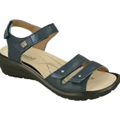 WESTLAND BY JOSEF SEIBEL antes ROMIKA Sandalias|Sandalia De Wesland Con Doble Velcro En Pala Y Tira Ajustable Al Empeine. Piso De Cuna De Poliuretano Y Planta Anatomica Extraib
