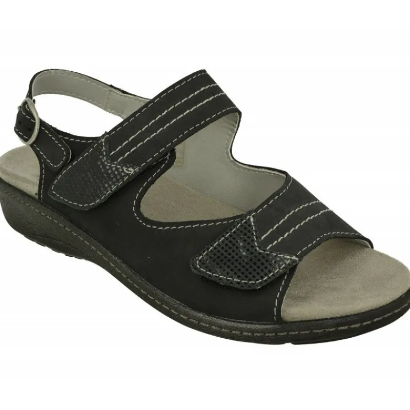Doctor Cutillas Sandalias|Sandalia Del Con Doble Velcro Ajustable En Pala Con Plantilla Anatomica Y Piso De Caucho
