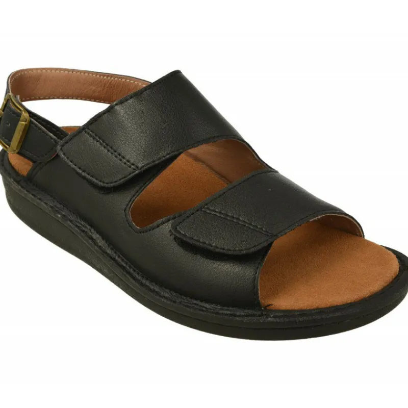 G Comfort Sandalias|Sandalia De Doble Velcro Ajustable Con Planta Anatomica De Gran Descanso Extraible Y Piso De Poliuretano De Cuna Cor