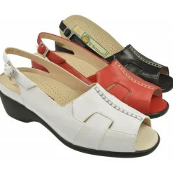Drucker Calzapedic Sandalias|Sandalia Pala Abotinada Con Elasticos Y Costuras Contrastadas