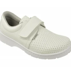 Calzamedi Zapatos Comodos Para Trabajar|Velcro De En Piel Picada Y Pala Lisa Especial Laboral Con Piso De Amortiguacion
