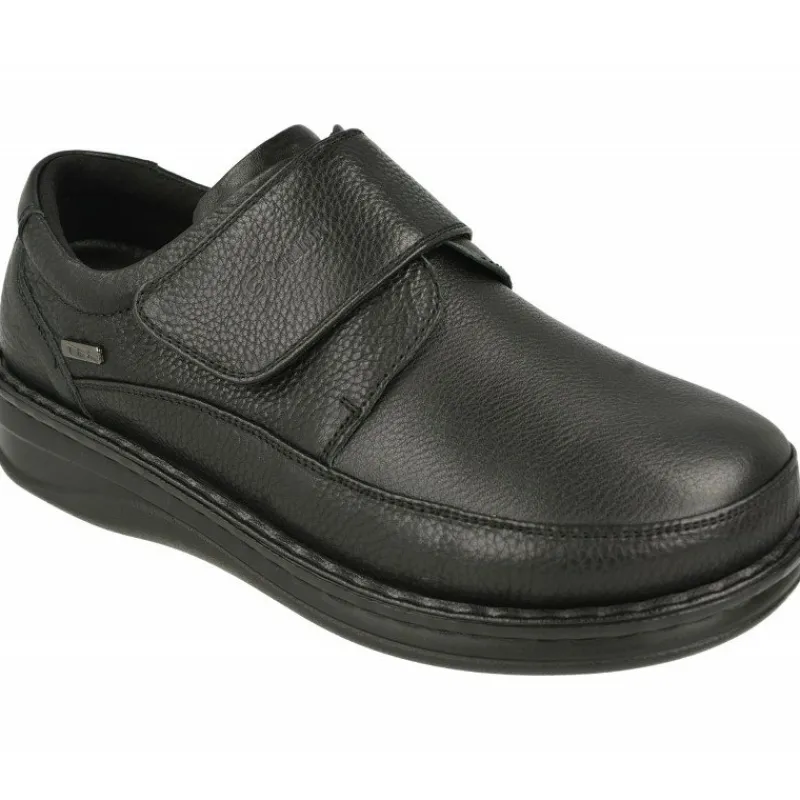 G Comfort Velcros|Velcro De Con Bordon En Pala Y Piel Grabada, Membrana Impermeable Y Piso De Poliuretano Aligerado En Horma De Ancho 14