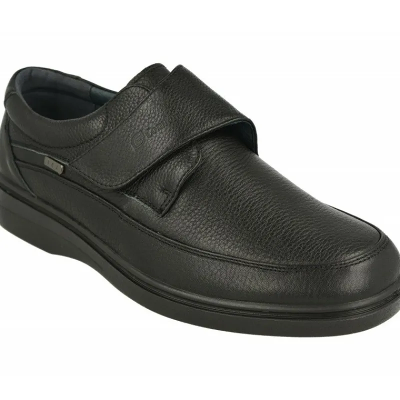 G Comfort Velcros|Velcro De En Piel Grabada Con Bordon En Pala, Membrana Impermeable Y Piso De Poliuretano Con Planta Extraible