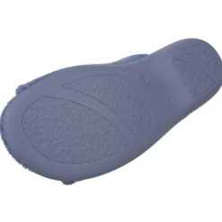 Garzon Chinelas|Zapatilla Chinela De En Toalla De Algodon Con Ajuste Por Tira De Velcro, Piso De Caucho Y Horma De Ancho Especial
