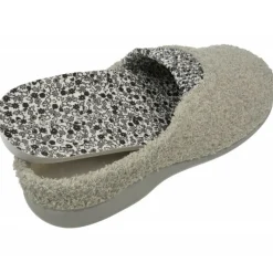 Garzon Chinelas|Zapatilla Chinela De Rizo De Algodon De Con Planta Anatomica Movible Y Suela De Caucho