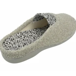 Garzon Chinelas|Zapatilla Chinela De Rizo De Algodon De Con Planta Anatomica Movible Y Suela De Caucho