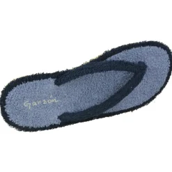Garzon Chinelas|Zapatilla De Bano Combinada En Rizo De Algodon Y Piso Microporoso Aligerado
