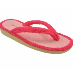Garzon Chinelas|Zapatilla De Bano Combinada En Rizo De Algodon Y Piso Microporoso Aligerado