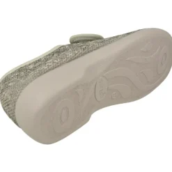 Garzon Zapatillas De Lona|Zapatilla De Velcro De De Lona Enrejillada Acolchada De Ancho Especial Con Piso De Caucho Antidesllizante