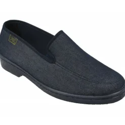 Doctor Cutillas Zapatillas De Calle|Zapatilla Mocasin Con Elasticos En Pala Y Tejido Adaptable En Piso Esponja Especial Diabeticos Marino