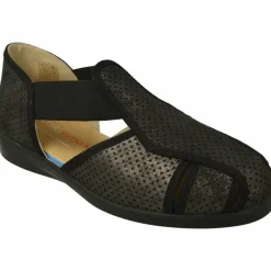 Doctor Cutillas Zapatillas De Calle|Zapatilla Mocasin Del En Tejido Brillos Picado Con Goma Elastica Ajustable Y Costados Abiertos. Piso De Caucho