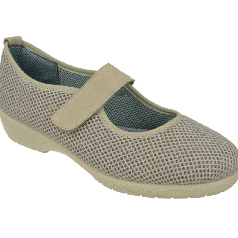 Doctor Cutillas Zapatillas De Calle|Zapatilla Pulsera De En Tejido Rejilla Con Ajuste De Velcro, Piso De Caucho Y Horma Confortable
