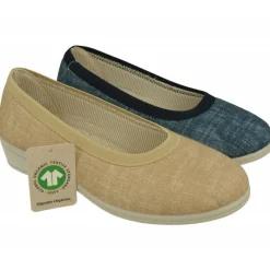 Doctor Cutillas Zapatillas De Casa|Zapatilla Salon Del En Lona Estampada Con Elastico Al Hueco Ajustable Y Piso De Caucho