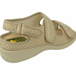 Doctor Cutillas Zapatillas De Calle|Zapatilla Sandalia Del Con Triple Velcro Ajustable En Tejido Elastico Grabada, Planta Movible Y Piso De Caucho